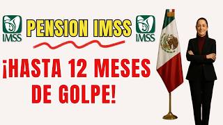 ¡IMSS TE PUEDE PAGAR HASTA 12 MESES JUNTOS!  Pensionados reciben RETROACTIVO en un solo depósito