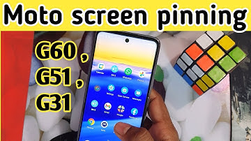 Moto g 31 app pining/moto phone me screen pinning kaise use kare/how to screen pinning in moto