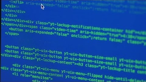 Computer Code (Stock Footage)