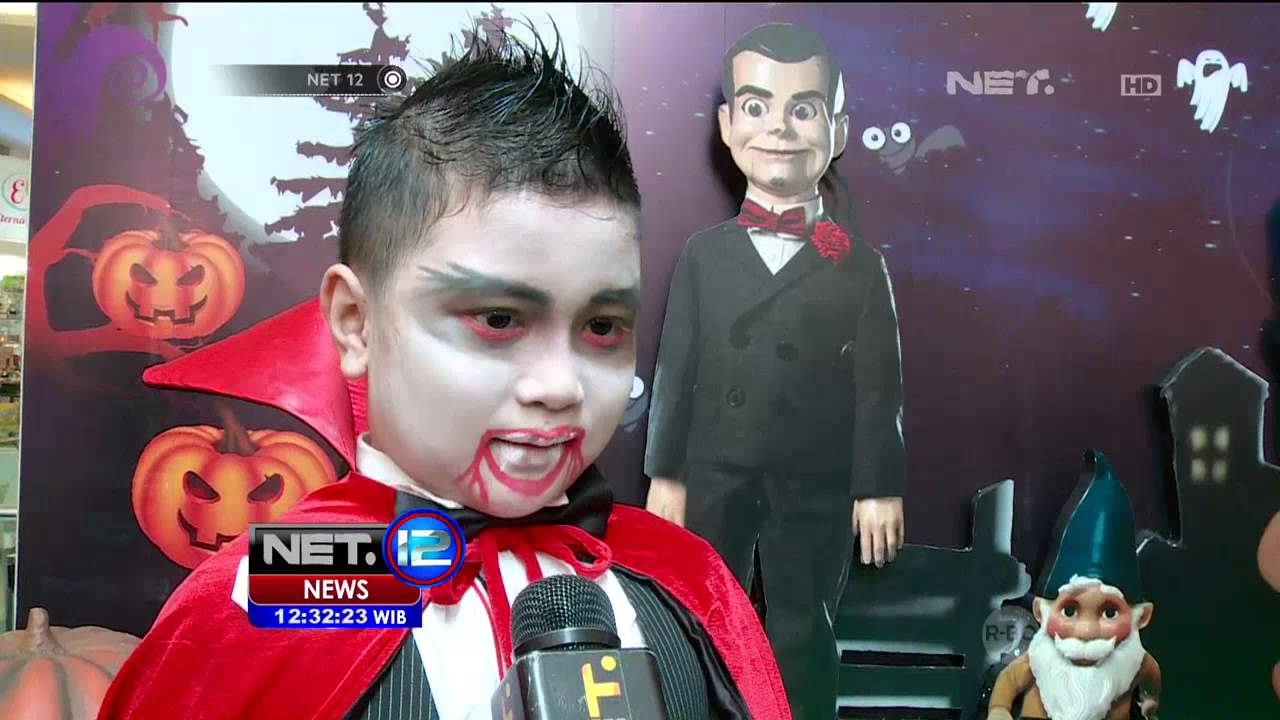 Puluhan Anak Meriahkan Kompetisi Halloween di Jakarta Selatan NET12