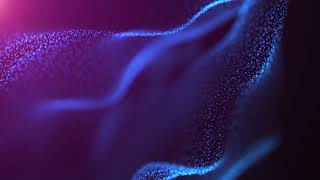 Magic particles moving background animation video