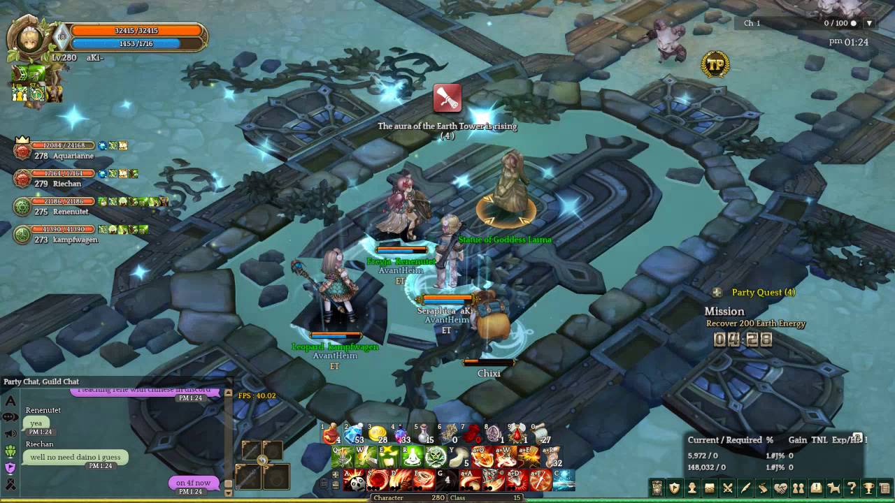 Renenutet first ET run - 1 minute 15 seconds left