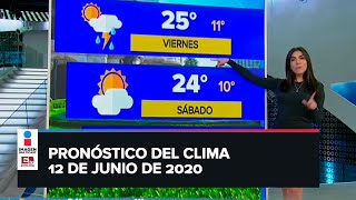 Clima Para Hoy 12 De Junio De 2020