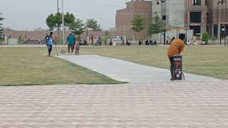 What A Way To Play The Yorker For Six Runs In Tapeball Cricket
