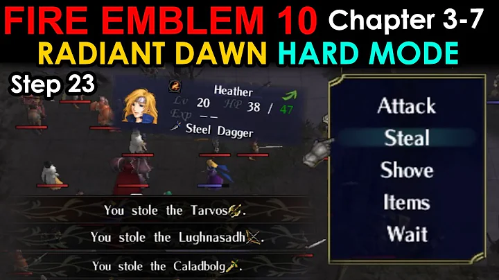 FE10 Step 23: Steal all of the Dawn Brigade's personal weapons