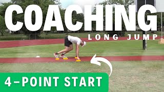 4-Point Crouch Start | Acceleration | Starting Drills