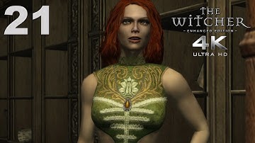 The Witcher 1 Walkthrough - The Trade Quarter - Part 21 (4K 60FPS No Commentary)