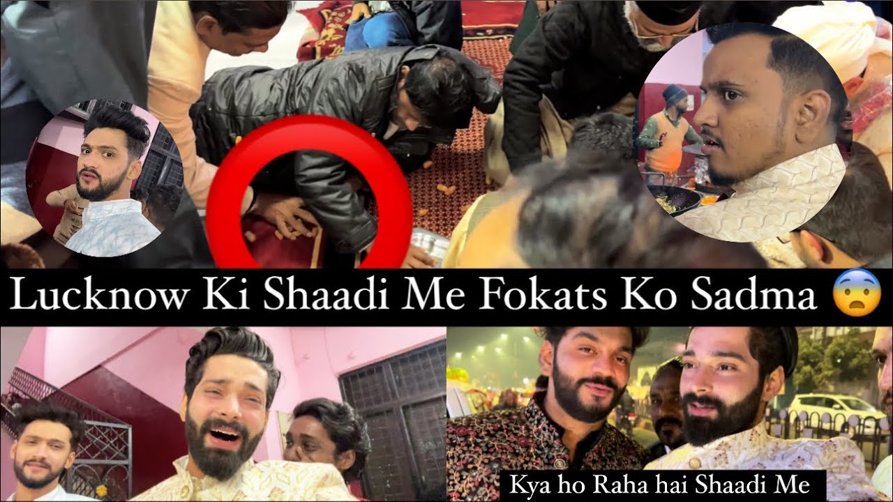 Fokats Lucknow Ki Shaadi Mai Dhamaal | Shaadi Me Mehnat Kiye 😩 | Vidaai | Abresh & Zeeshan