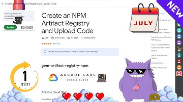 Create an NPM Artifact Registry and Upload Code | #2025 | #GSP051 |#qwiklabs |Solution
