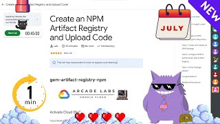 Create an NPM Artifact Registry and Upload Code | #2025 | #GSP051 |#qwiklabs |Solution