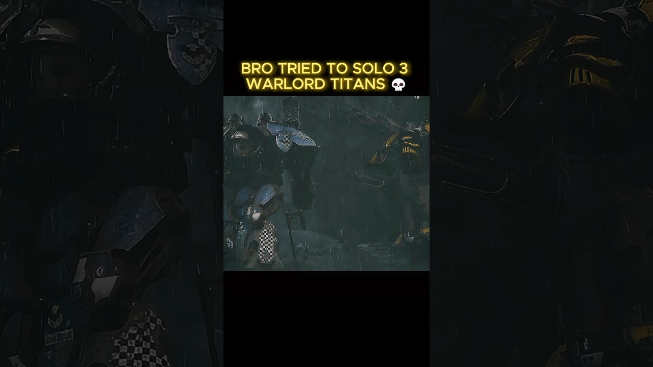 Solo 3 Warlord Titans🔥🔥