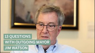 13 questions with outgoing mayor Jim Watson
