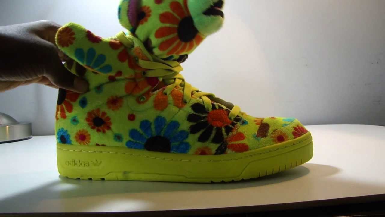 Adidas Jeremy Scott Flower Bear Review