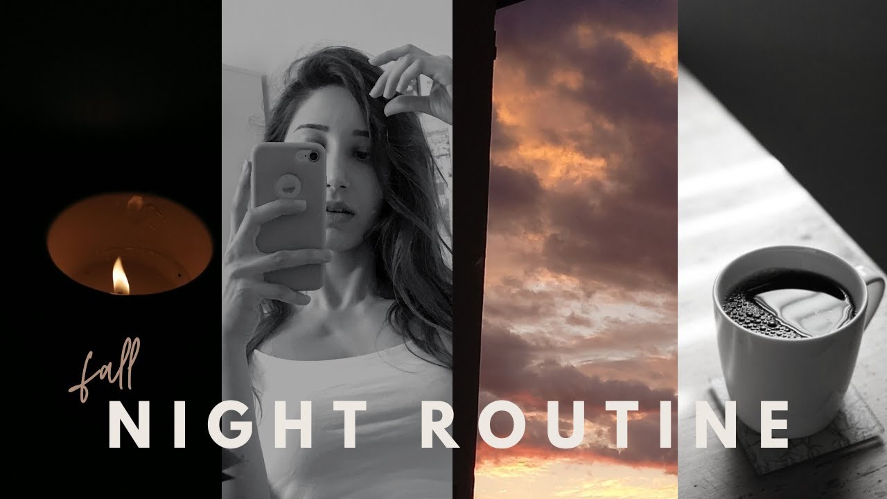 COZY FALL NIGHT ROUTINE 2021 | relaxing & chill evening routine // BEING THAT GIRL *aesthetic*
