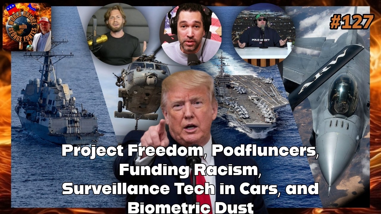 Project Freedom, Podfluncers, SPLC Funds Racism, Surveillance Tech in Cars, and  Biometric Dust