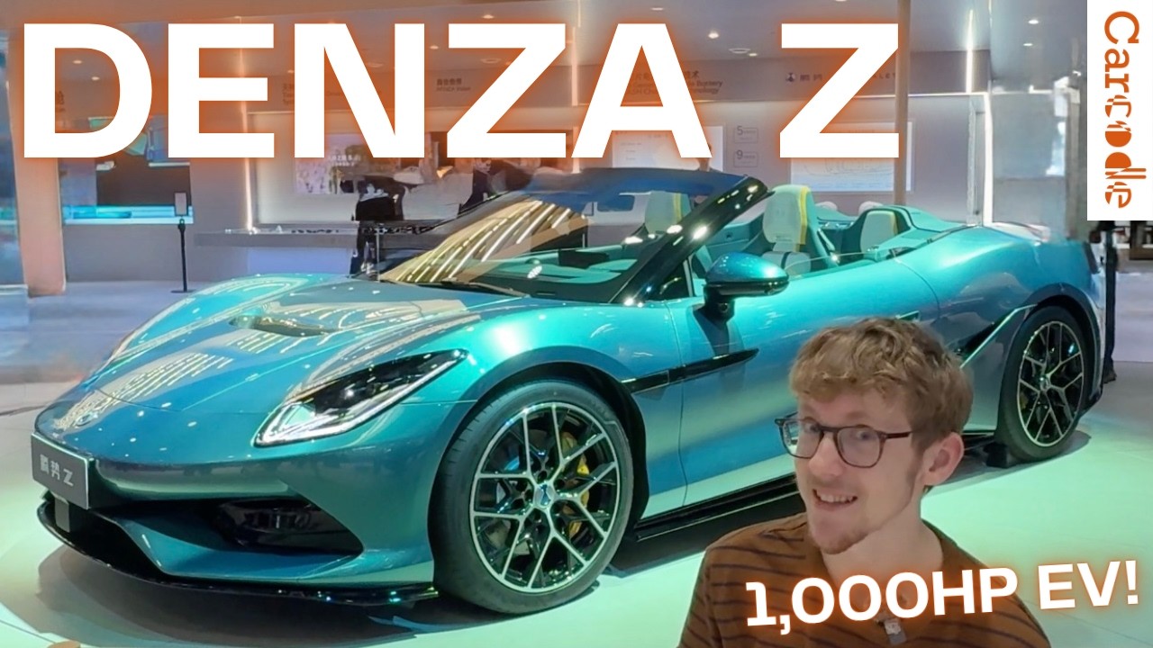 Denza Z First Look 2026, 1,000HP EV Convertible! (UK)(4K