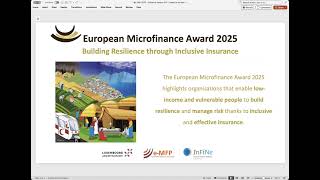 EMA 2025 - 'Building Resilience through Inclusive Insurance' Guidance Session