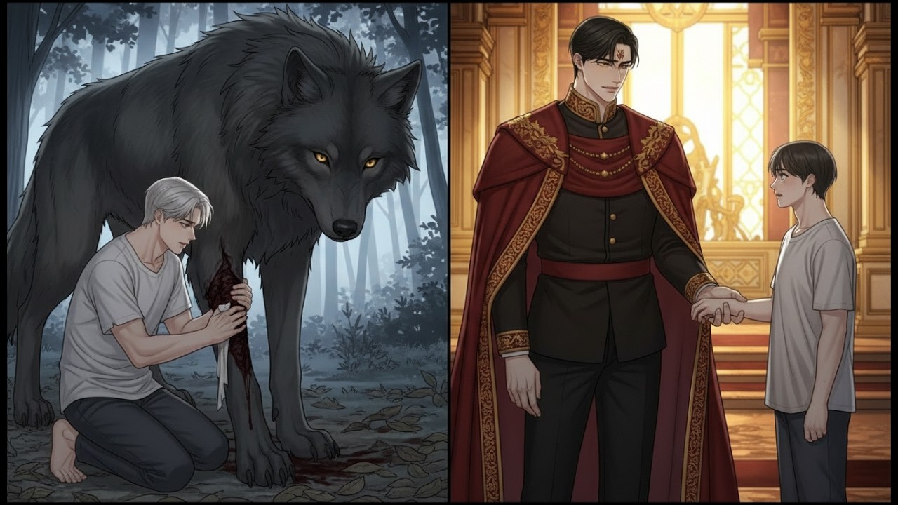 El Pobre Omega Salvó a un Lobo Herido… Era el Rey Alfa y Ahora No Me Deja Ir | Omegaverse BL