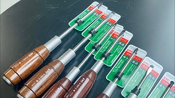 Tua vít cán gỗ Nhật Bản | Tua vít cán gỗ KTC Nhật