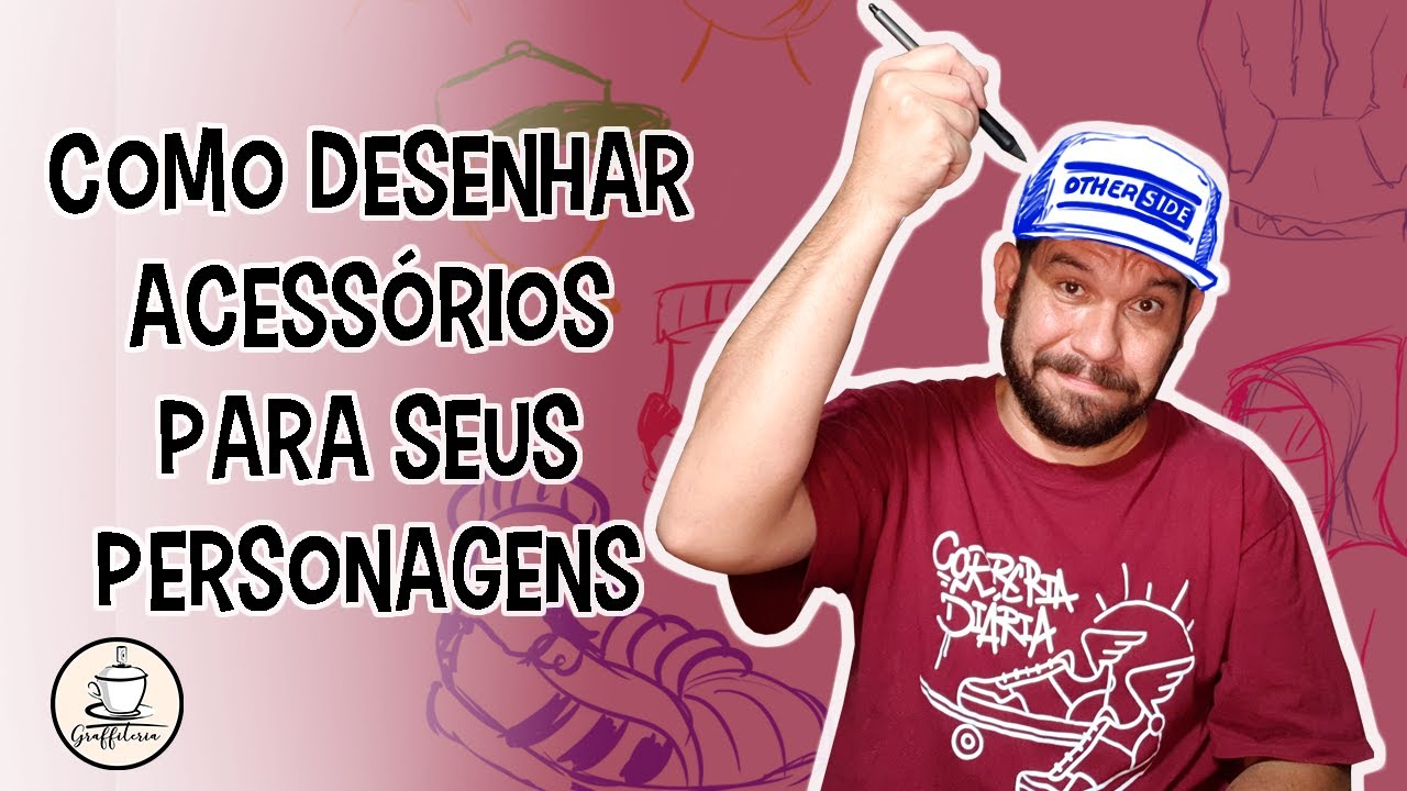 Como desenhar acessórios para seus personagens - YouTube