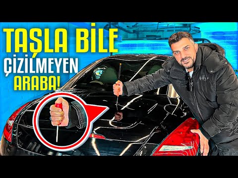 Eşimin Arabasını Kaplattık | Tornavidayla Çizilmeyen Araba!