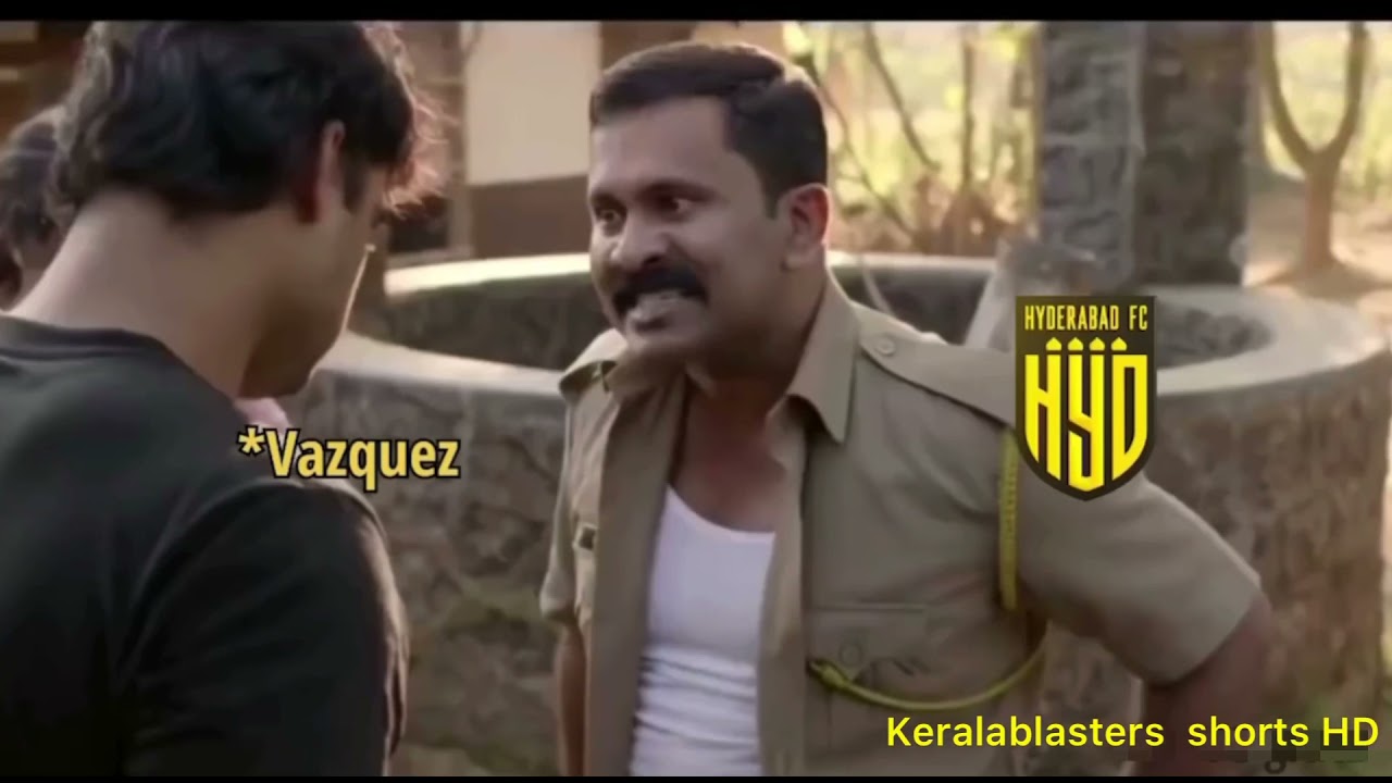 Keralablasters vs Hyderabad ⚽️ troll WhatsApp status ✨.also if you want more video please subscribe.
