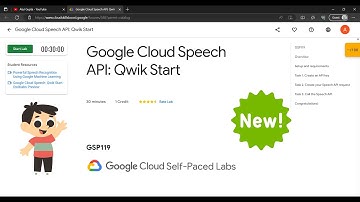 Google Cloud Speech API: Qwik Start | GSP119 | Atul Gupta #qwiklabs