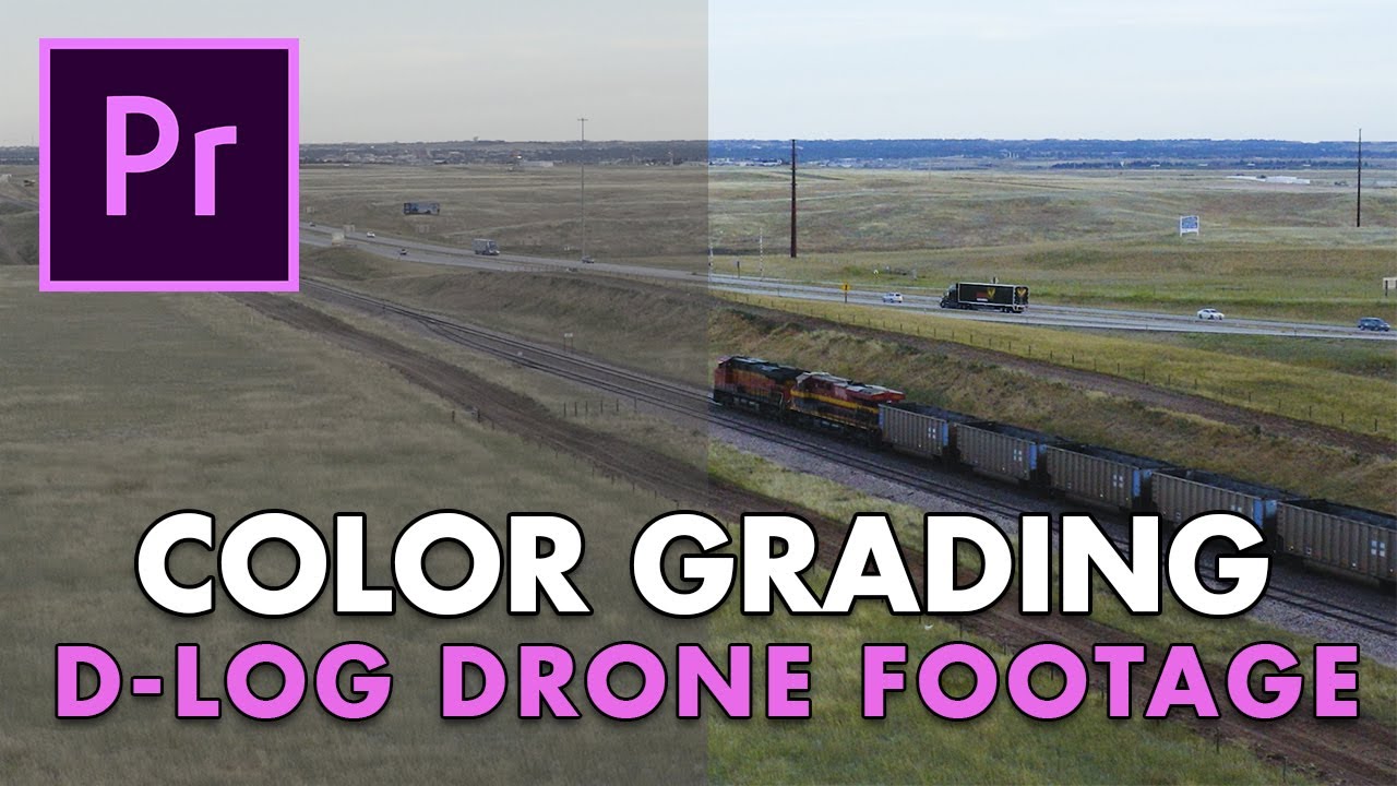 Color Grading Log Footage in Premiere Pro Stylize Drone Shots with