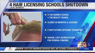 "The Barber School" Closes In Memphis & Jackson, TN