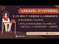 Laravel 12 Tutorial #110 | Subscribers Feature | Build Subscribers Feature in Laravel 12