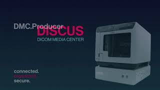 DISCUS DMC.Producer - DICOM patient CD robot - with integrated DMC.WebSafe portal