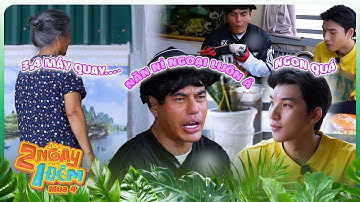 Dương Lâm - HIEUTHUHAI ăn uống ngon lành, năn nỉ ngoại ngồi chung mãi chẳng được | 2N1Đ Mùa 4 #90