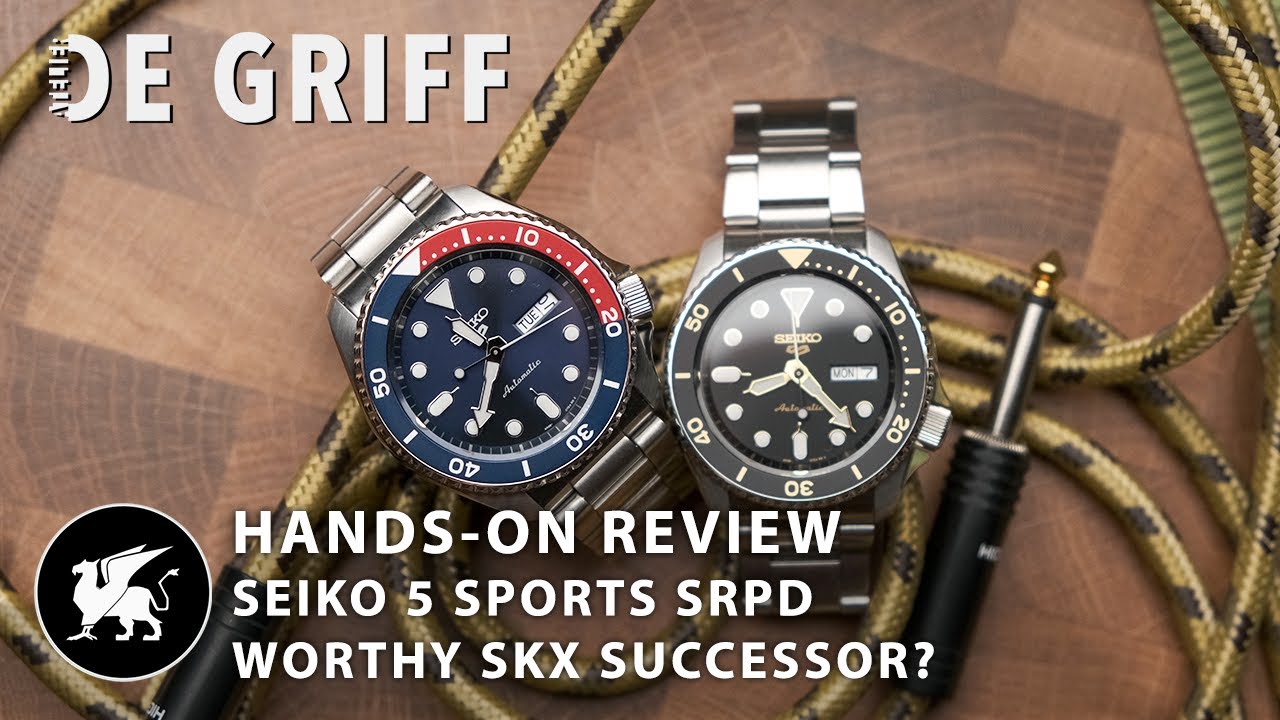 Review Of The Seiko 5 Sports SRPD Series (The SKX is dead, long live the 5KX)  - YouTube