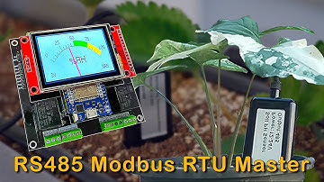 ESP32 RS485 Modbus master with Arduino IDE