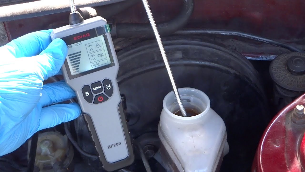 Brake Fluid Tester Dot 3 EDIAG BF200 YouTube