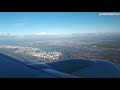 Rotterdam The Hague Airport approach & landing with a Transavia Boeing 737 700