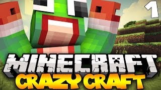Minecraft: Crazy Craft Modded Survival - Ep. 1 - THIS IS CRAZY!