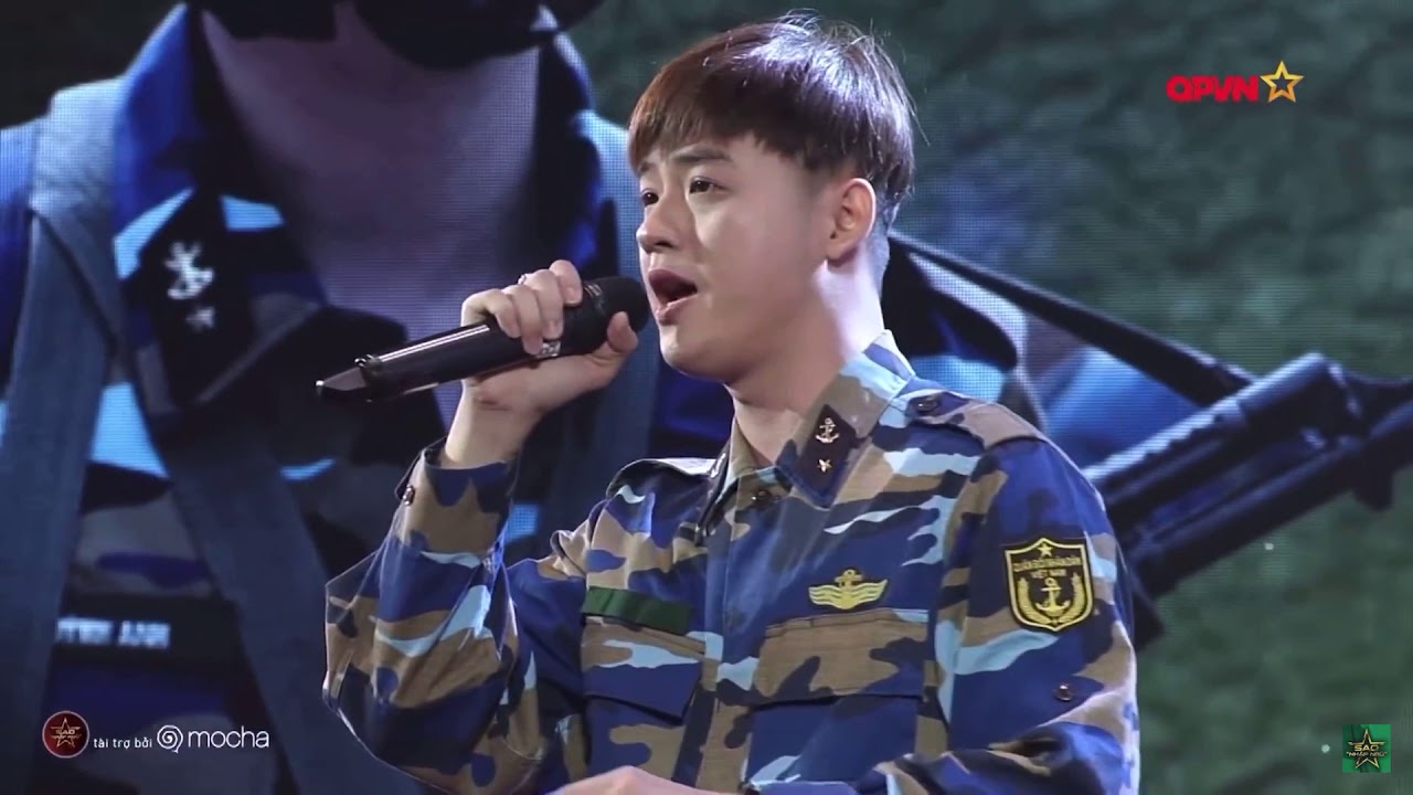 Sao nhập ngũ- Thanh Duy bật khóc khi hát ca khúc Tình Đồng Chí