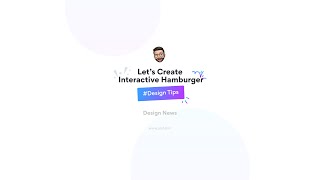 Let’s Create Interactive Hamburger in Figma #malayalam #figma #uidesign