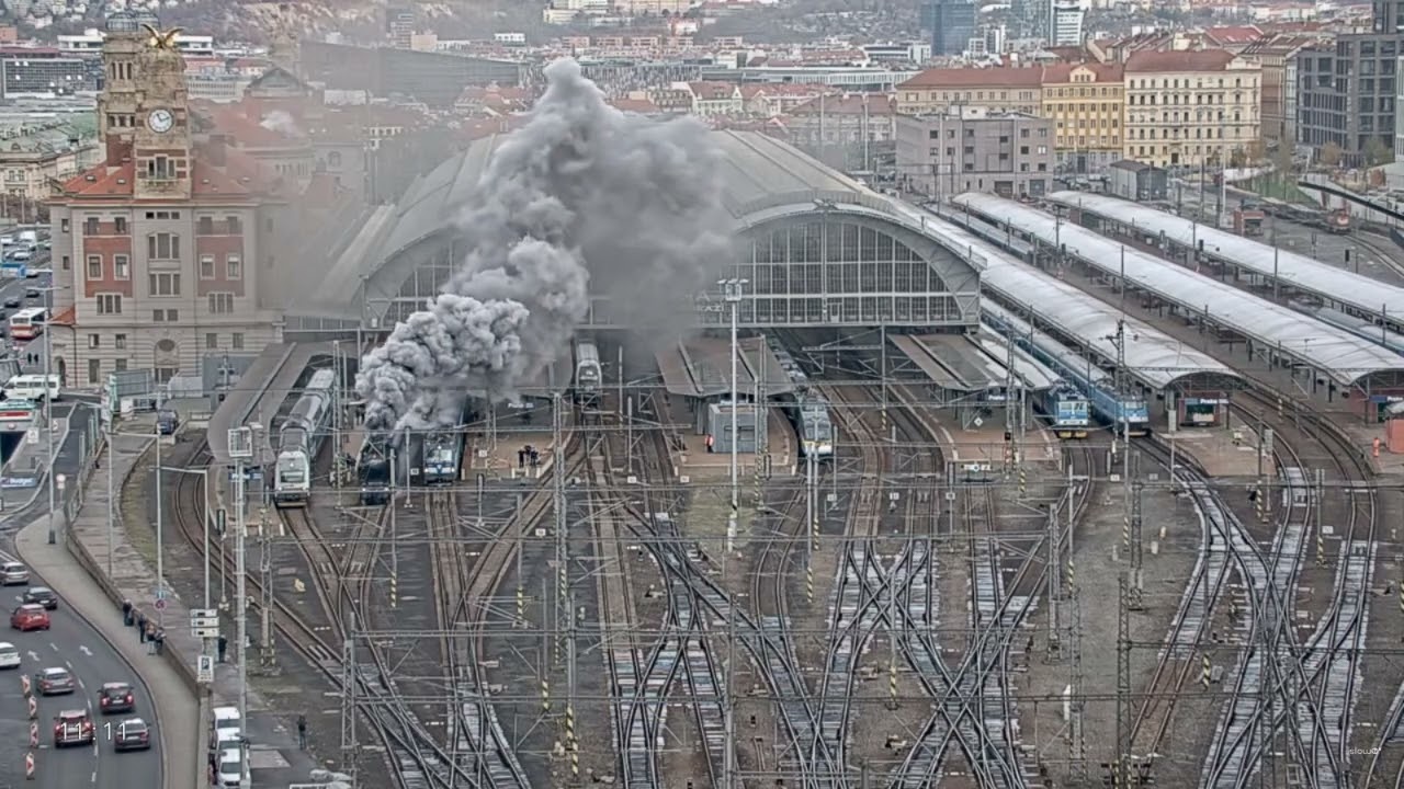 Hlášení Praha hl.n. - Sp 94000 dopravce MBM do stanice Hostivice+Zpoždění vlaku Os 19010, 25.11.2023