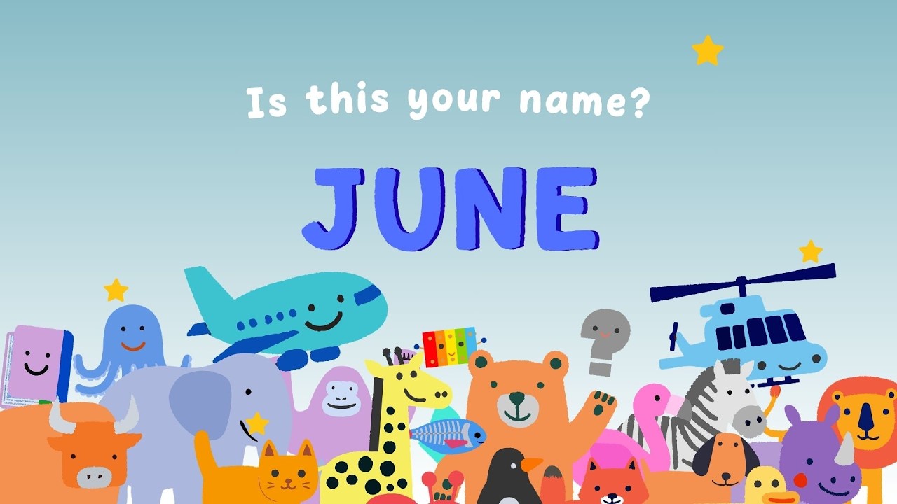 JUNE ! Is This Your Name? 🎉