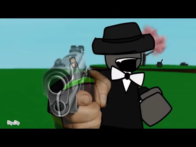 Dolo shoots SnowCliffx with a Gun | Roblox Slap Battles Animation Test class=