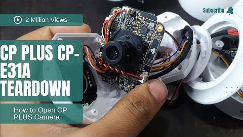 CP PLUS CP-E31A TEARDOWN || CP PLUS CP-E31A disassembly || HOW TO OPEN