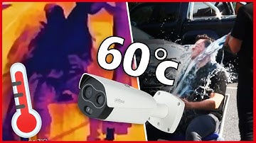 Testing Real-Time Temperature Monitoring with a Dahua Dual-Lens Thermal Bullet!