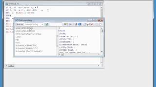 CNC Syntax Editor Free Edition video tutorial screenshot 1