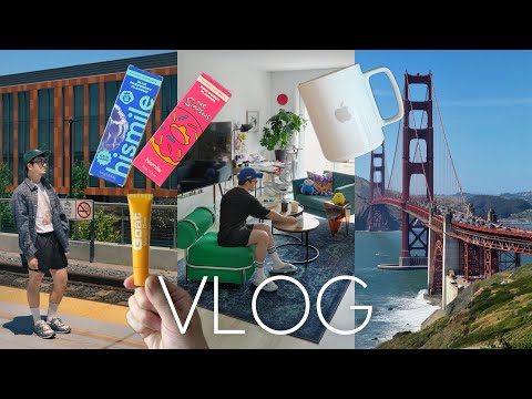【Vlog】40代男の週末3日間 | サンフランシスコ散策・AppleとGoogle本社のカフェ・購入品紹介 | アメリカ生活で思うこと