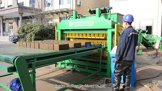 Df10-10 Interlocking Brick Machine For Making Interlocking Solid Bricks