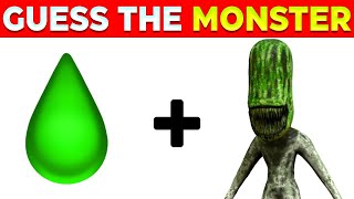 Guess The MONSTER By EMOJI | Zoonomaly | Watermelon, Zookeeper, Smile Cat