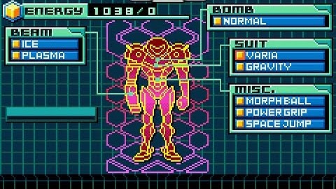 Metroid Zero Mission - 8% with Memory Corruption