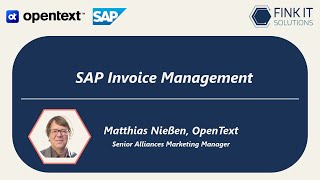 SAP Invoice Management (VIM): Rechnungsverarbeitung automatisieren mit OpenText